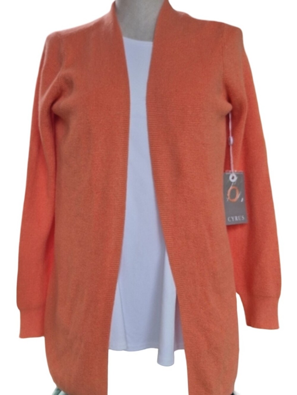 NWT Cyrus Womens Open Front Sweater Size M